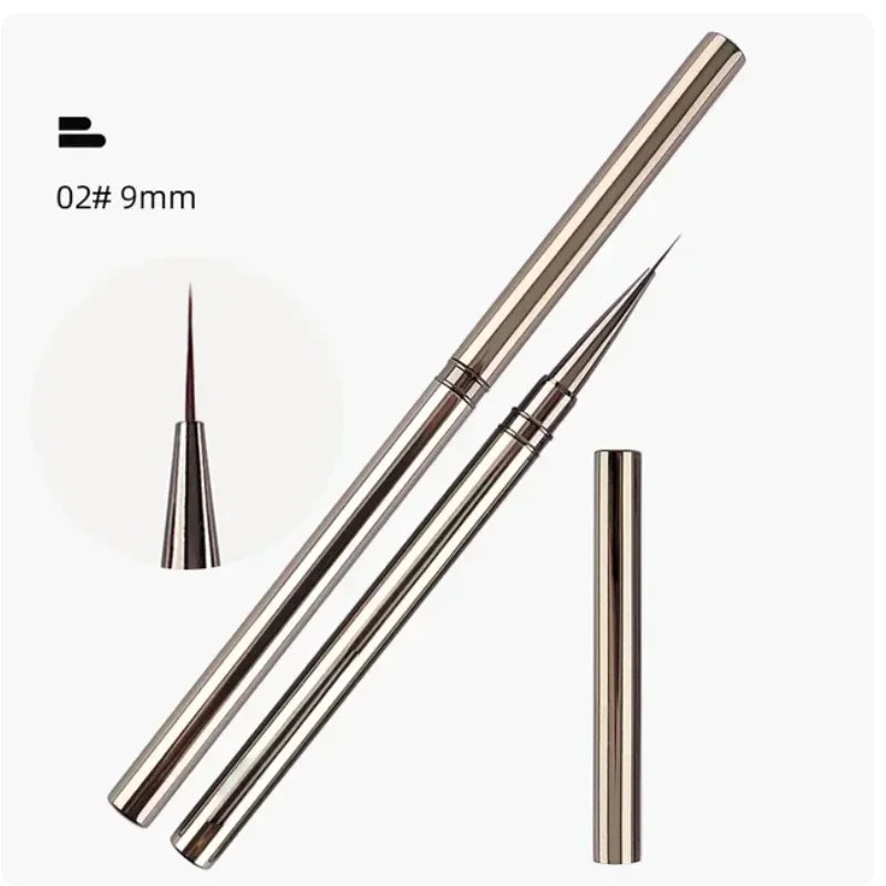 Nail Glue Phototherapy Pen UV Gel Brush Pen Acrylic Nail Art Painting Drawing Liner Brush Professional Manicure Tool
