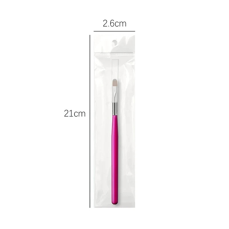 Set de Pinceles para Nail Art – Gel UV Acrílico y Decoración