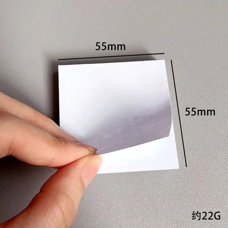 Papel Adhesivo para Nail Art – Paleta Desechable Multiusos