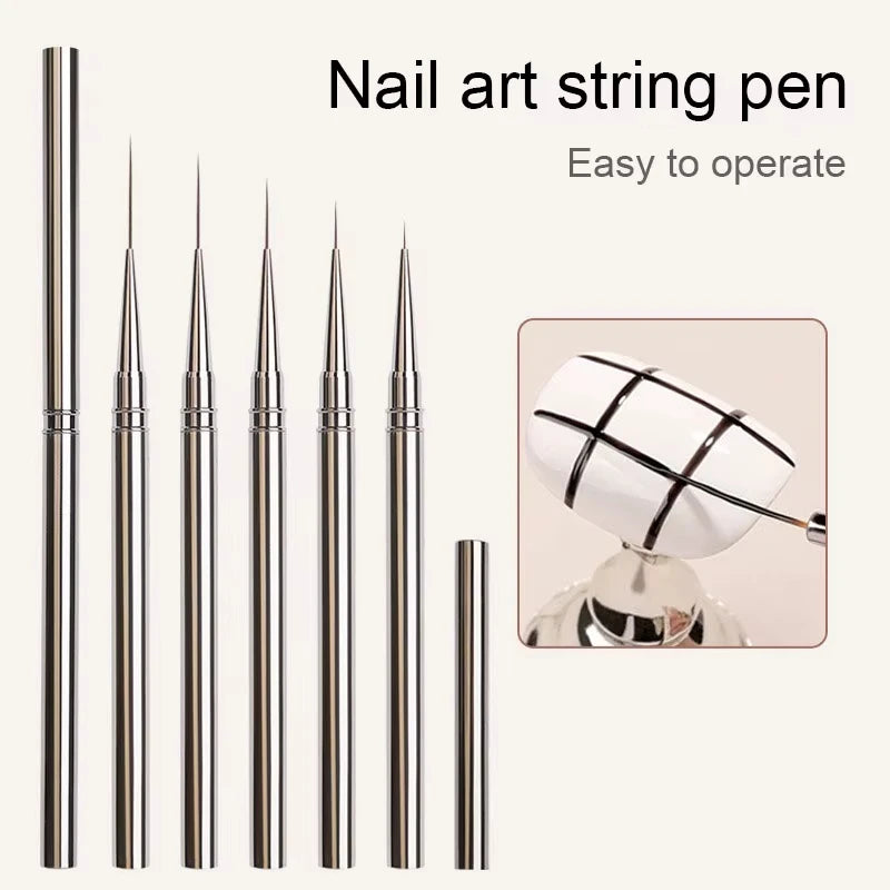 Pinceles Liner para Nail Art – Trazos Finos y Diseños Precisos