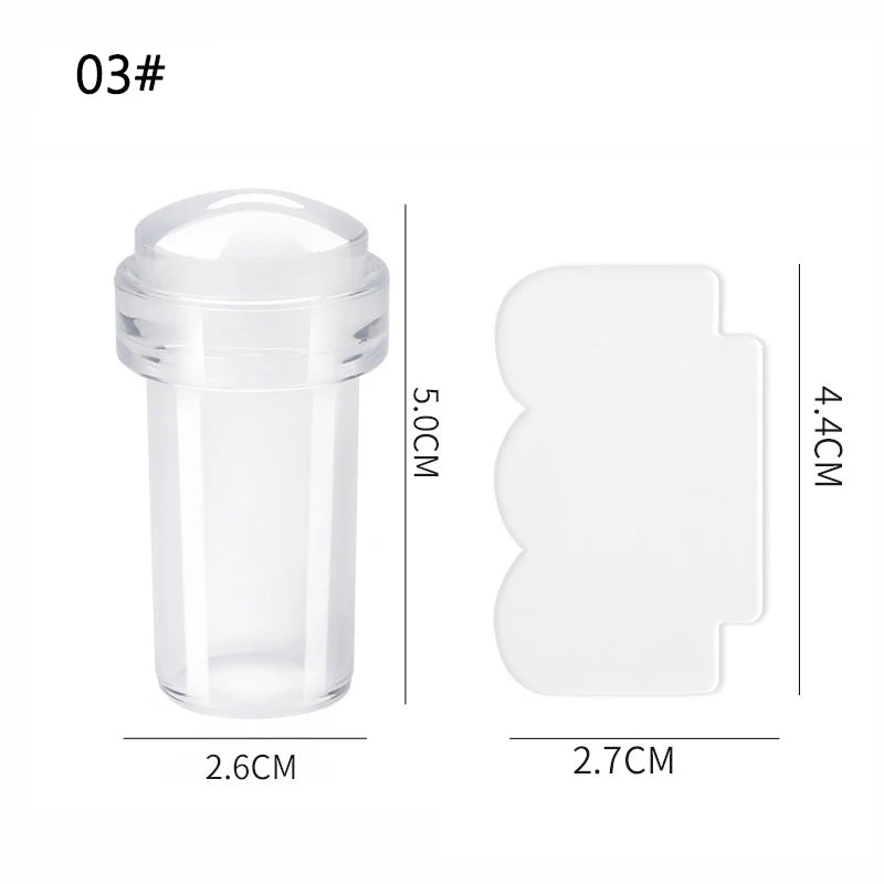 Kit de Placas de Stamping para Uñas – Diseños French y Nail Art
