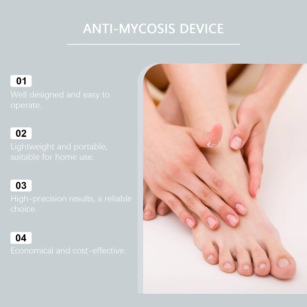 Nail Care Device Gently Nourishes and Cares for Hand and Toenails, Polishes for a Shiny Finish, Convenient for Daily Use