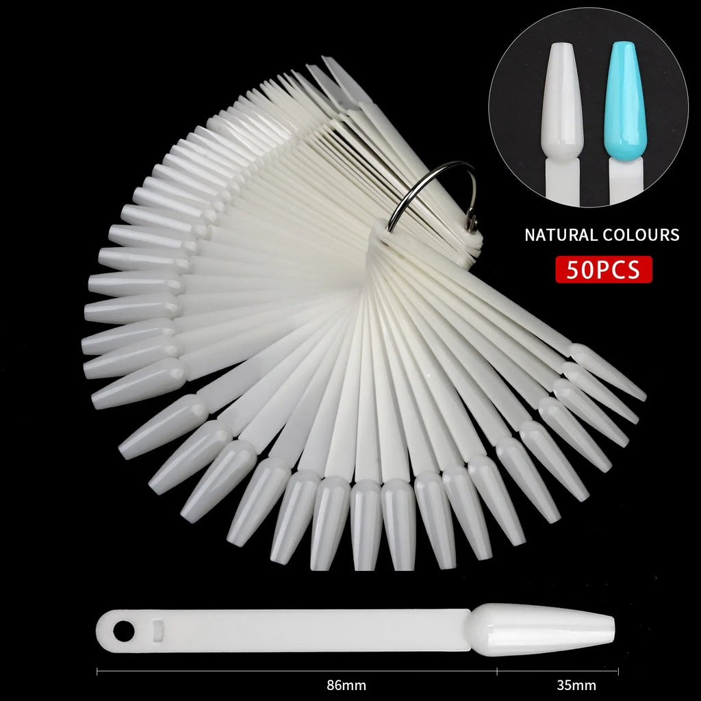 Carta de Colores para Uñas – Display de 50 Tips de Muestra