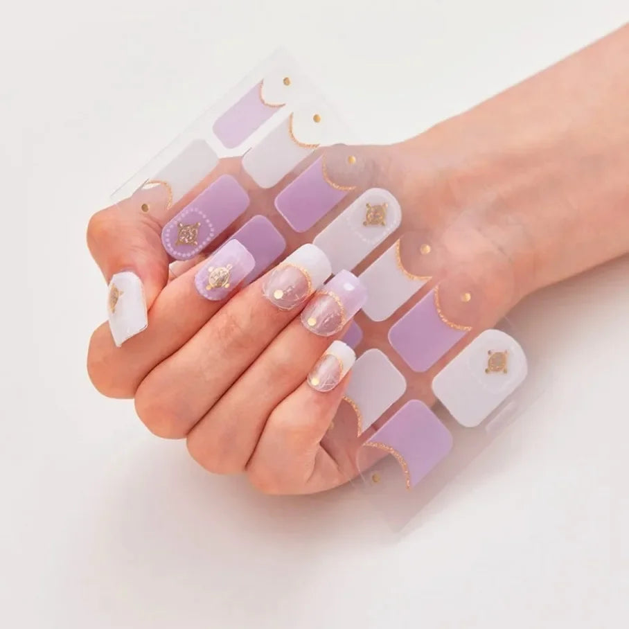 Stickers para Uñas de Gel Semi Curado – Diseños de Color Sólido