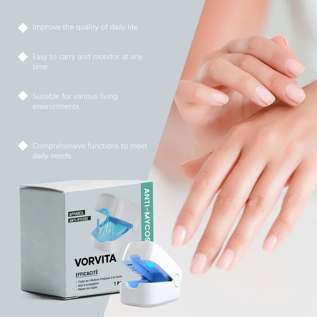 Nail Care Device Gently Nourishes and Cares for Hand and Toenails, Polishes for a Shiny Finish, Convenient for Daily Use