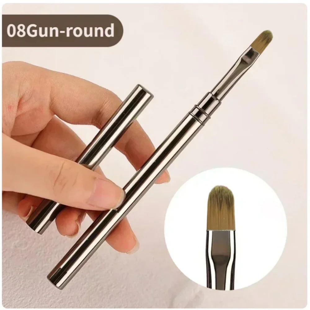 Nail Art Liner Brushes Striping Drawing Elongated Lines Striping Drawing Painting Nail Design Pen Professional Manicure Tool